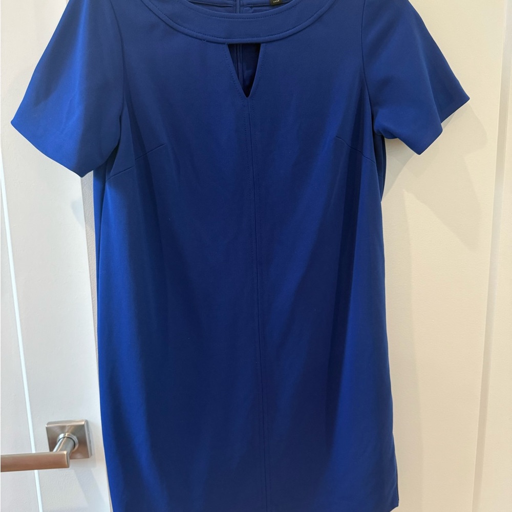 Elegant Blue Women's Dress